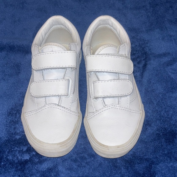 Vans Kids Classic White Sneakers - Picture 1 of 5